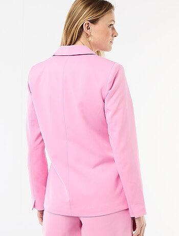 Chaqueta de traje con cuello chal