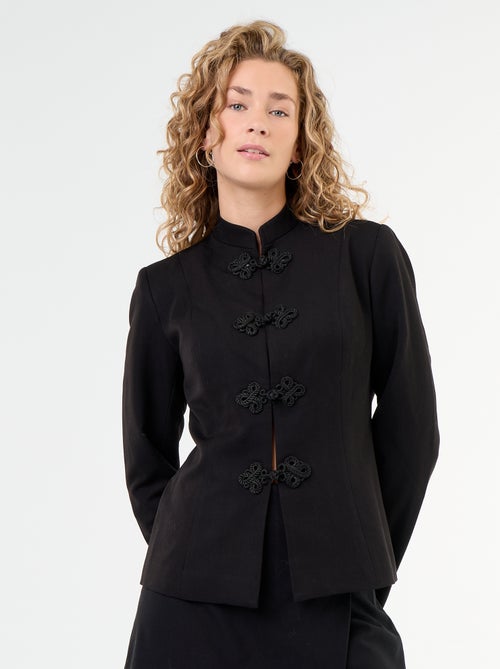 Chaqueta de traje con detalle el en cierre - Kiabi