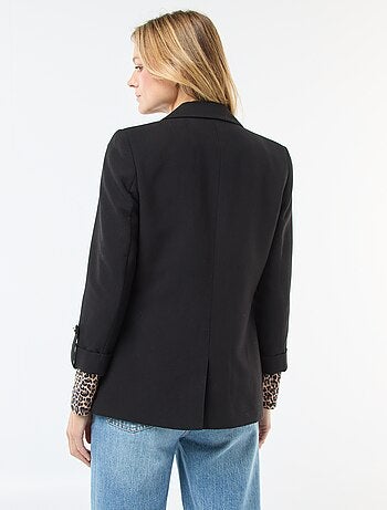 Chaqueta de traje con mangas 3/4 con vuelo