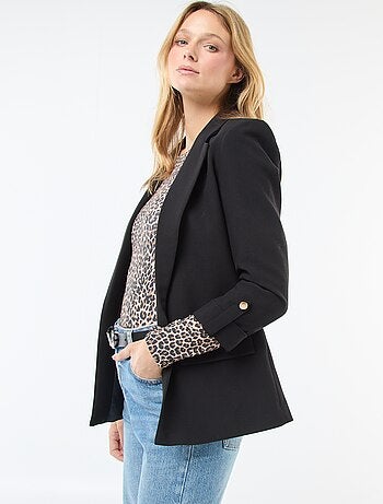 Chaqueta de traje con mangas 3/4 con vuelo