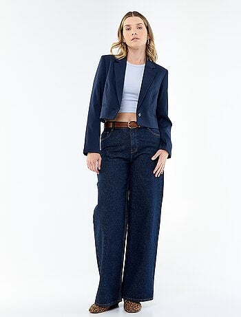 Chaqueta de traje corta
