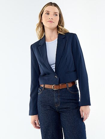 Chaqueta de traje corta