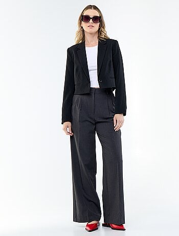 Chaqueta de traje corta