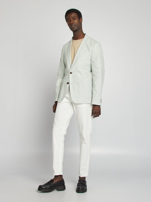 Chaqueta de traje corte ajustado / slim fit - Kiabi