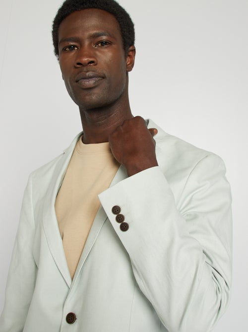 Chaqueta de traje corte ajustado / slim fit - Kiabi