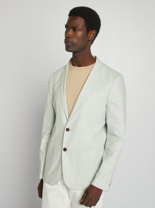 Chaqueta de traje corte ajustado / slim fit - Kiabi