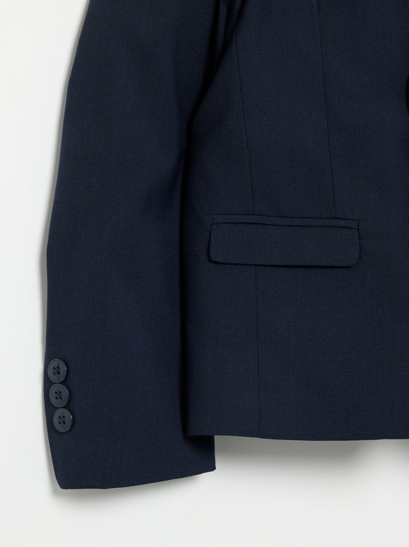 Chaqueta de traje de corte ajustado Negro - Kiabi