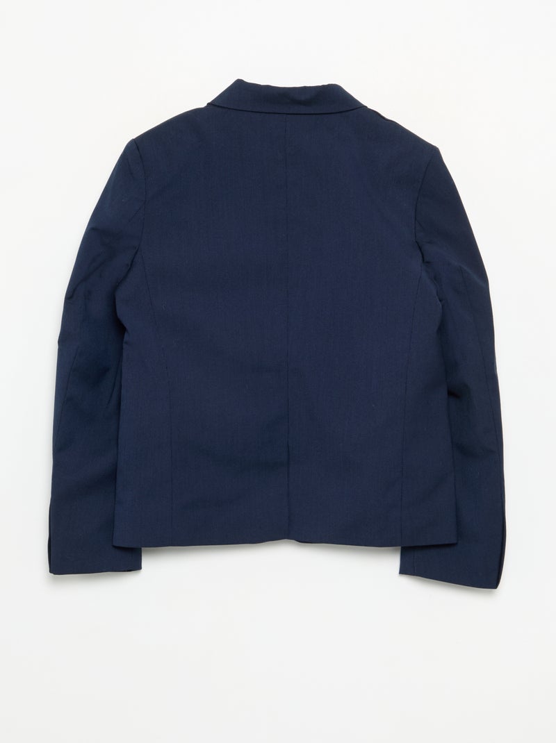 Chaqueta de traje de corte ajustado Negro - Kiabi