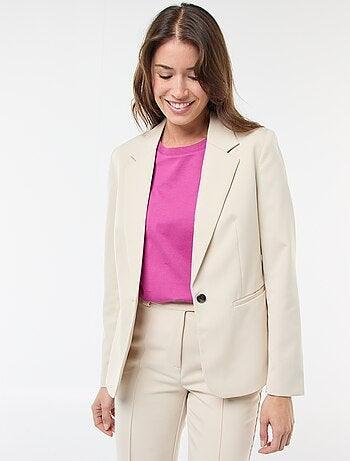 Chaqueta de traje de manga larga