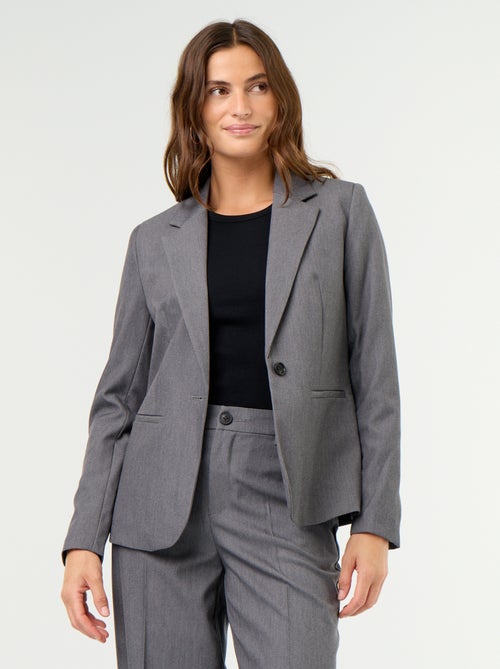 Chaqueta de traje de manga larga - Kiabi Chaqueta de traje de manga larga - Kiabi