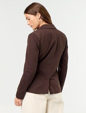 Chaqueta de traje de manga larga