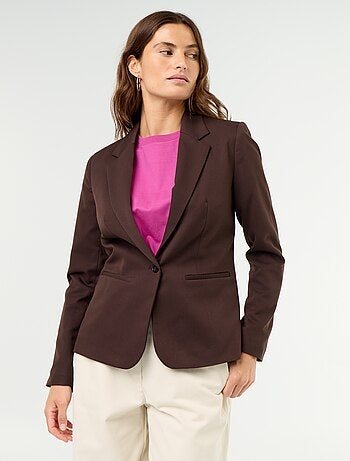 Chaqueta de traje de manga larga