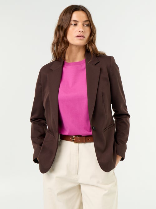 Chaqueta de traje de manga larga - Kiabi Chaqueta de traje de manga larga - Kiabi