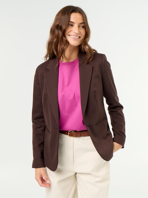 Chaqueta de traje de manga larga - Kiabi Chaqueta de traje de manga larga - Kiabi