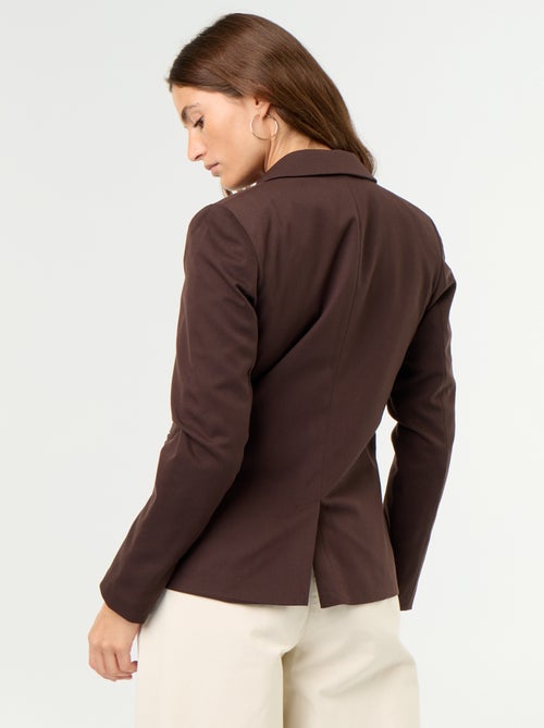 Chaqueta de traje de manga larga - Kiabi Chaqueta de traje de manga larga - Kiabi