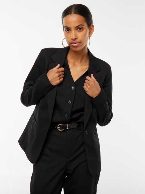 Chaqueta de traje de manga larga - Kiabi Chaqueta de traje de manga larga - Kiabi