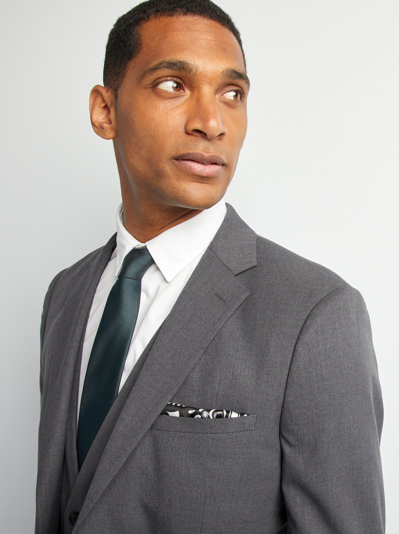 Chaqueta de traje GRIS - Kiabi