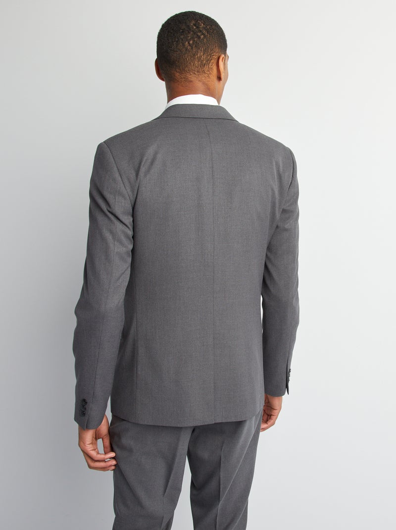 Chaqueta de traje GRIS - Kiabi