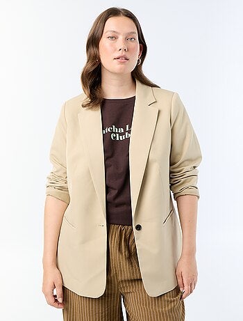 Chaqueta de traje larga