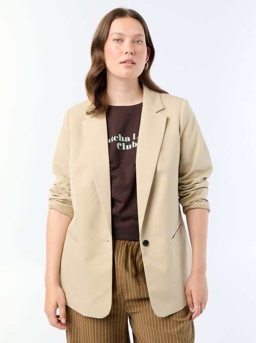 Chaqueta de traje larga - Kiabi Chaqueta de traje larga - Kiabi