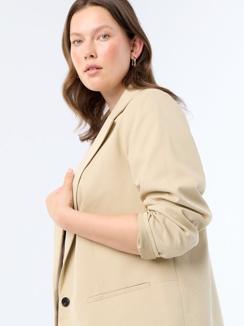 Chaqueta de traje larga - Kiabi Chaqueta de traje larga - Kiabi