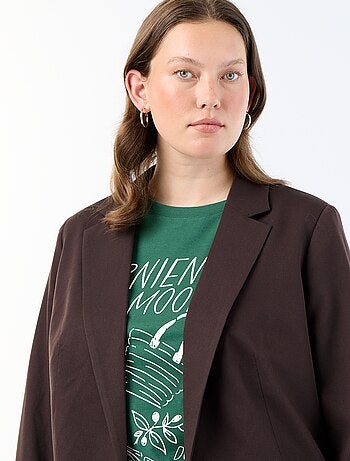 Chaqueta de traje larga