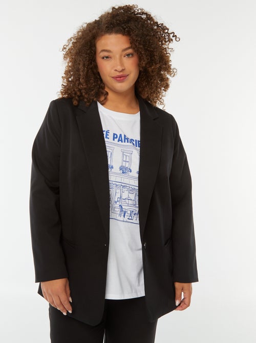 Chaqueta de traje larga - Kiabi