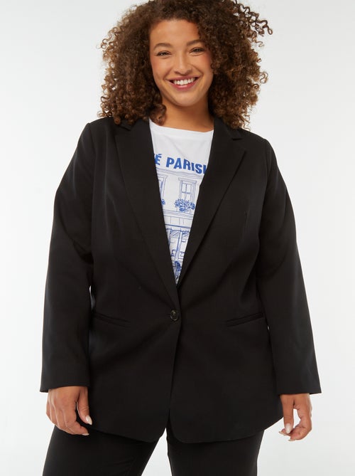 Chaqueta de traje larga - Kiabi