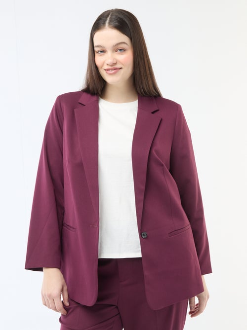 Chaqueta de traje larga - Kiabi