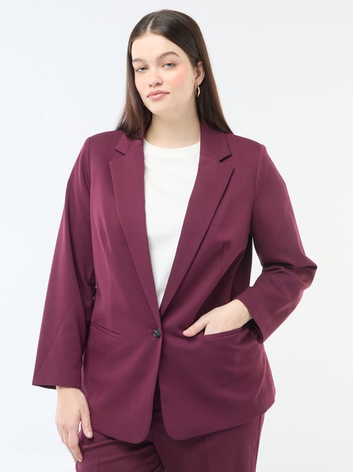 Chaqueta de traje larga - Kiabi