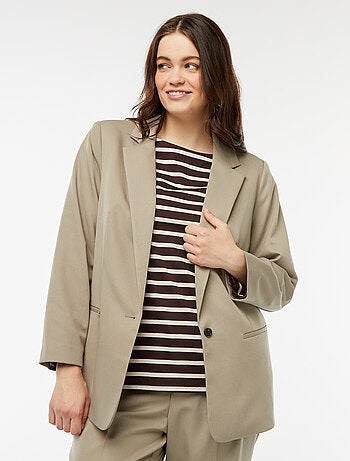 Chaqueta de traje larga