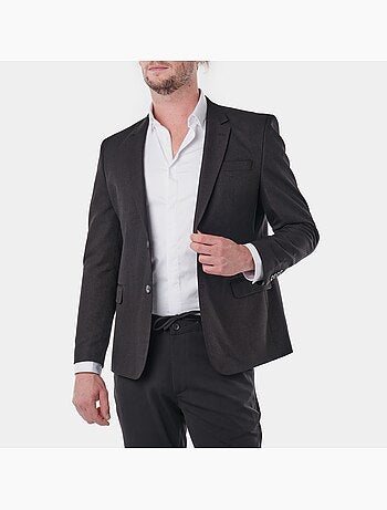 Chaqueta de traje negra