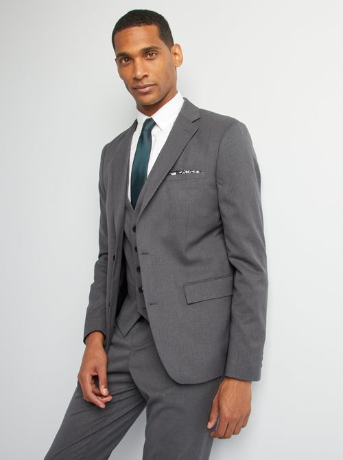 Chaqueta de traje para hombre de corte slim - Kiabi