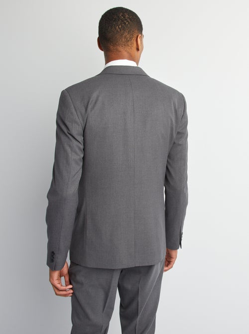 Chaqueta de traje para hombre de corte slim - Kiabi