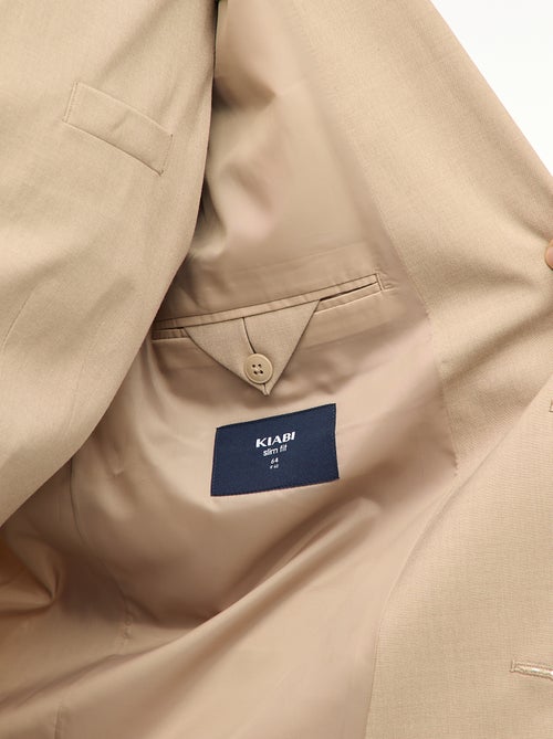 Chaqueta de traje slim - Kiabi