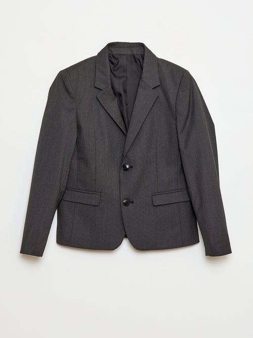 Chaqueta de traje slim fit lisa - Kiabi