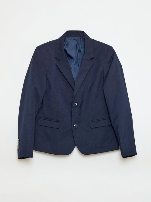 Chaqueta de traje slim fit lisa - Kiabi