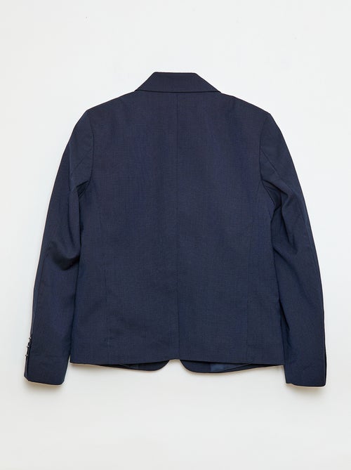 Chaqueta de traje slim fit lisa - Kiabi