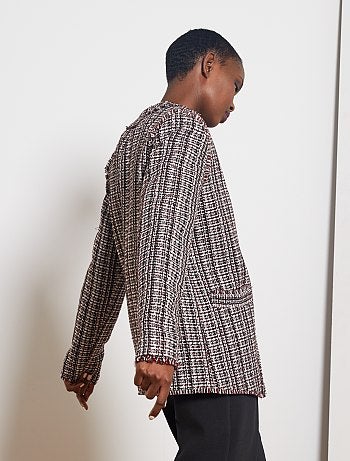 Chaqueta de tweed - Kiabi