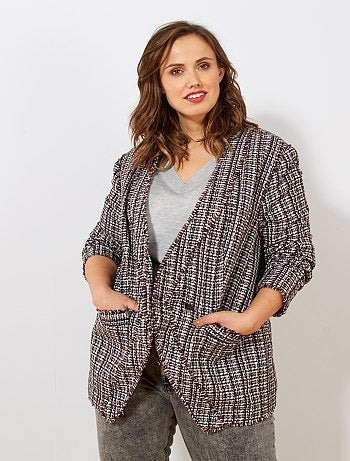 Chaqueta de tweed - Kiabi