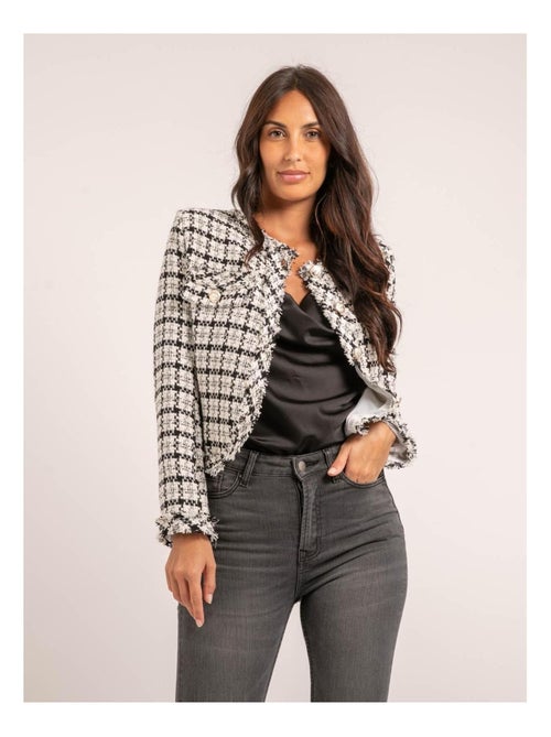 Chaqueta de tweed ULMAN - Kiabi
