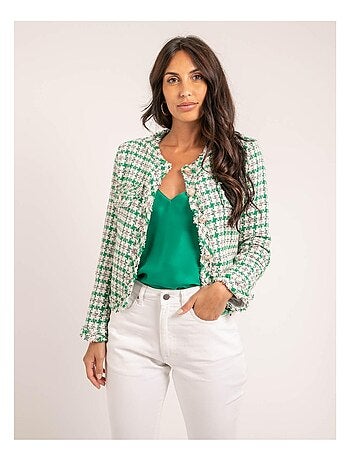Chaqueta de tweed ULMAN