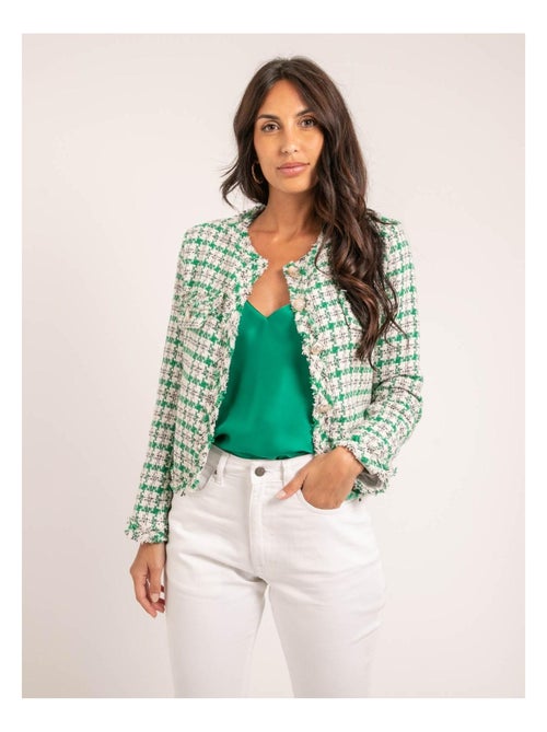 Chaqueta de tweed ULMAN - Kiabi