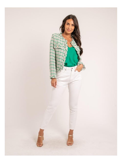 Chaqueta de tweed ULMAN - Kiabi
