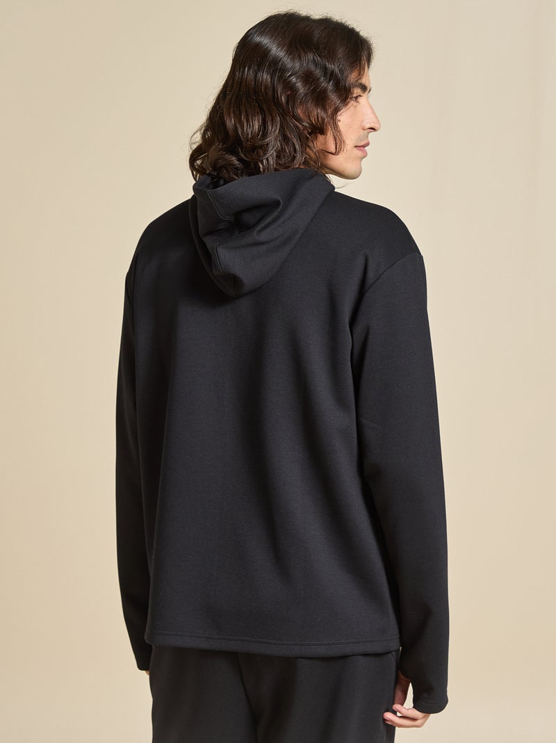 Chaqueta deportiva con capucha - (ekstract) Negro - Kiabi