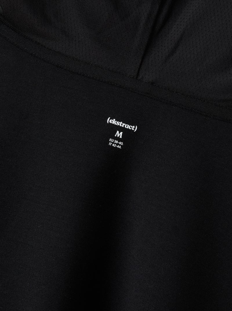 Chaqueta deportiva con capucha - (ekstract) Negro - Kiabi