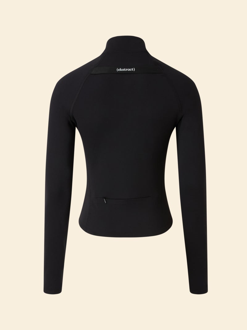 Chaqueta deportiva con cremallera - (ekstract) Negro - Kiabi