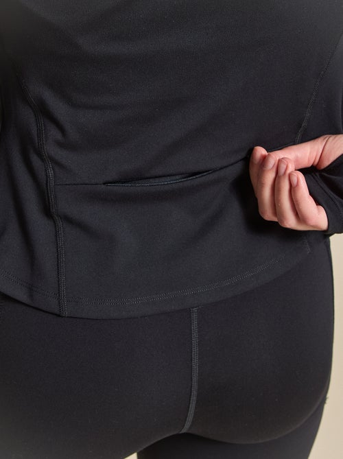 Chaqueta deportiva con cremallera - (ekstract) - Kiabi Chaqueta deportiva con cremallera - (ekstract) - Kiabi