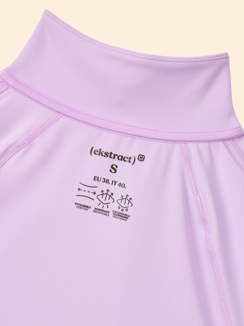 Chaqueta deportiva con cremallera - (ekstract) Purpura - Kiabi