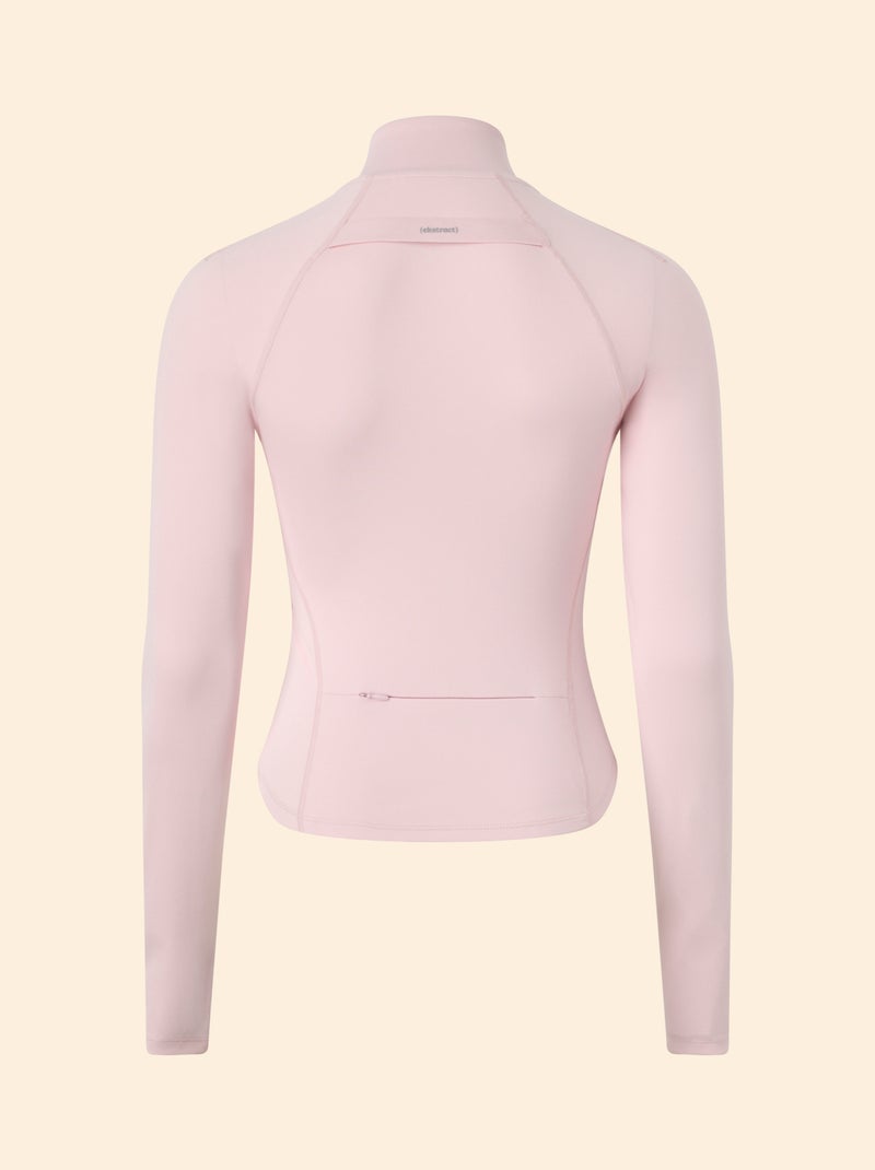 Chaqueta deportiva con cremallera - (ekstract) Rosa - Kiabi